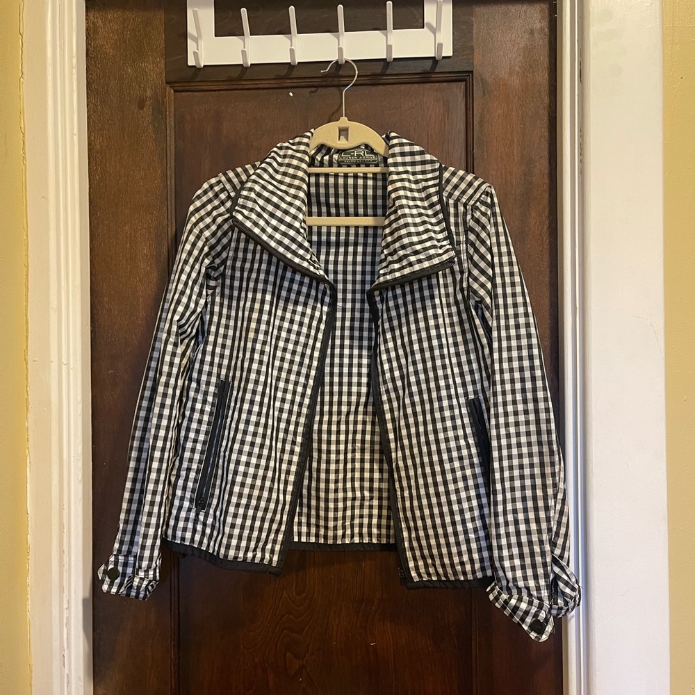 Gingham Ralph Lauren Windbreaker